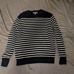 Navy Striped Sweater
